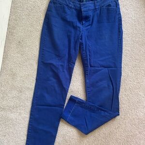Old Navy Blue Ankle Cropped Jeans